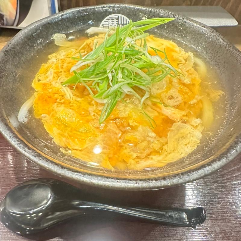 天とじうどん(讃岐屋エキキタ店)