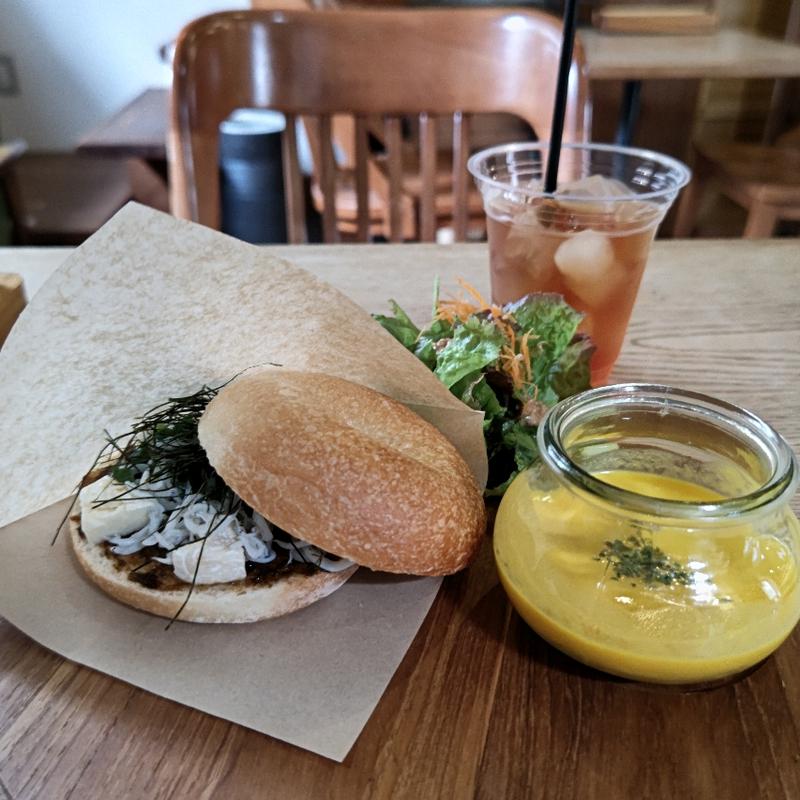 サンドイッチセット(なみまちベーグル)