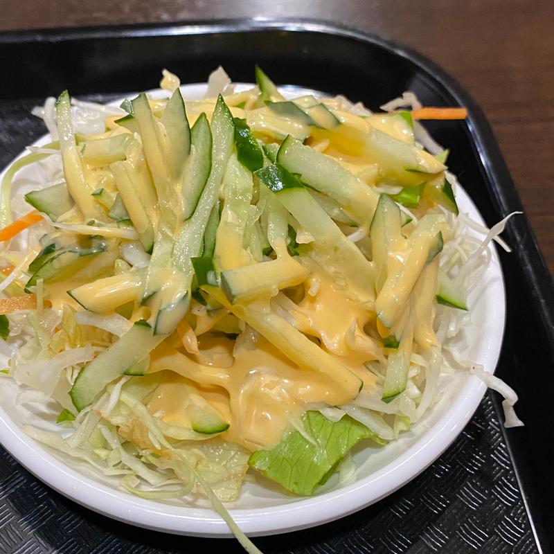 サラダ(ビスミラレストラン)