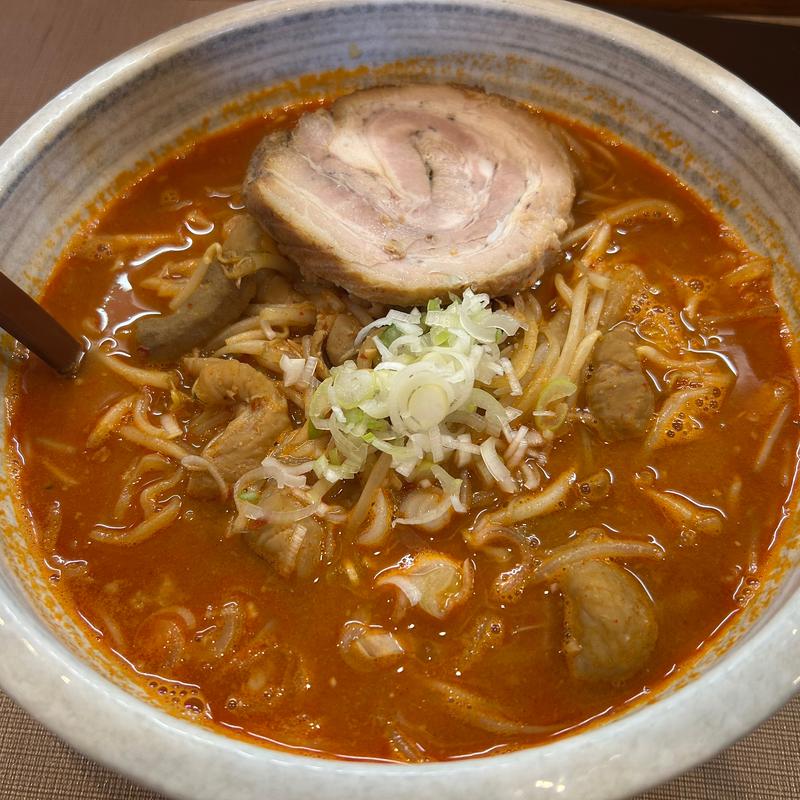 ホルモンラーメン(パルパル亭)