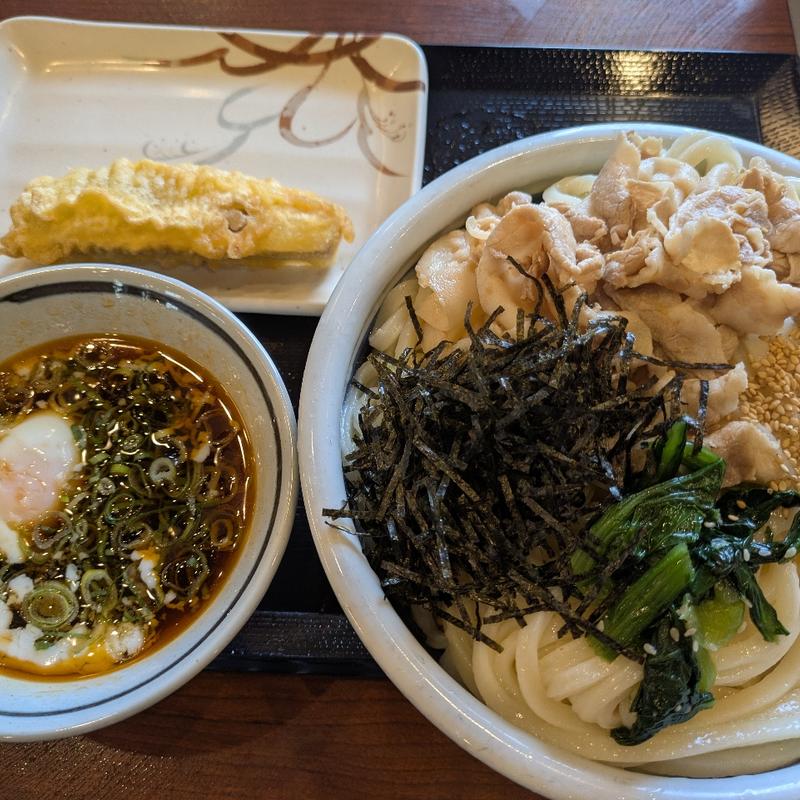 豚つけ汁うどん(丸亀製麺 酒田店 )