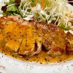 ポークソテー定食(バター醤油ソース)