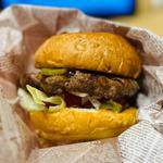 直火焼ビッグボーイのハンバーガー
