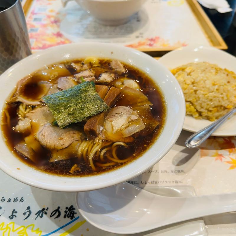 しょうが醤油ラーメン(らぁめん しょうがの海)