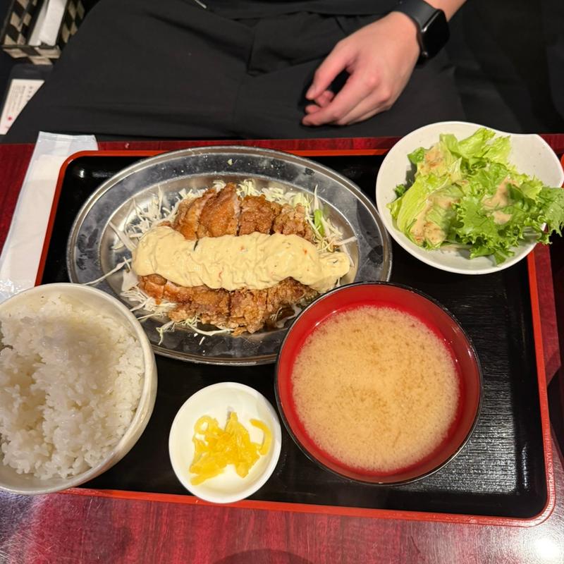 チキン南蛮定食(肉バル アモーレ 新宿店)