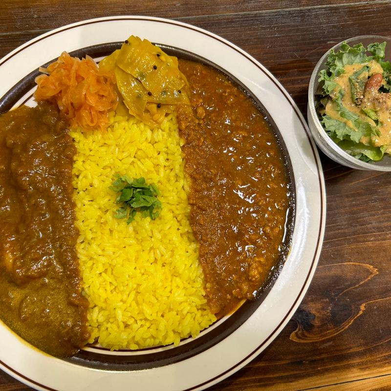 2種盛りセット(ウミネコカレー )