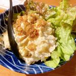 西洋山葵のコンビーフポテサラ