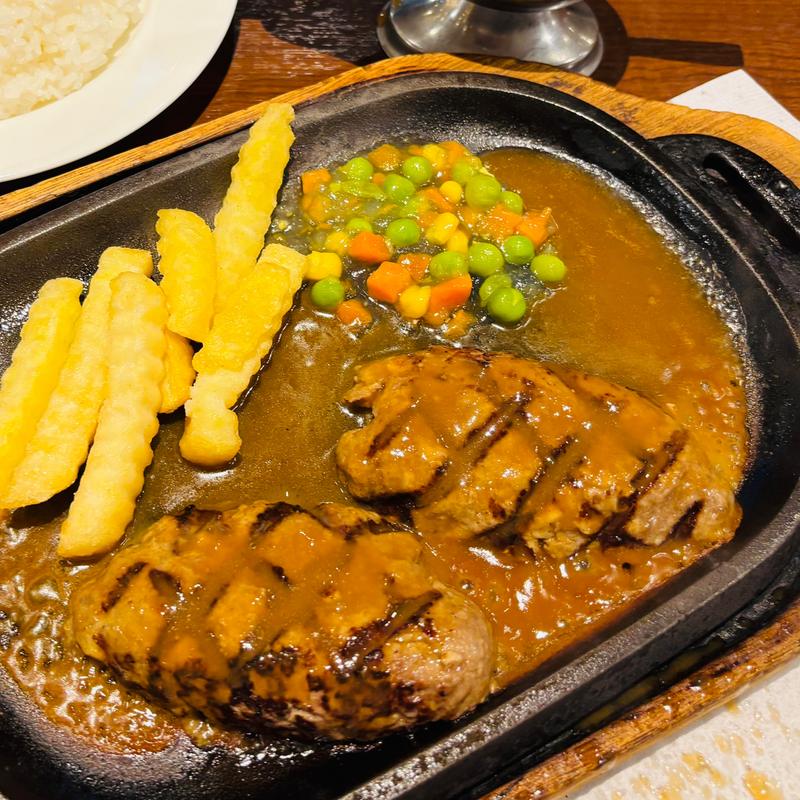 炭焼ハンバーグ150g(アルカサール 神保町店 （Alcazar）)