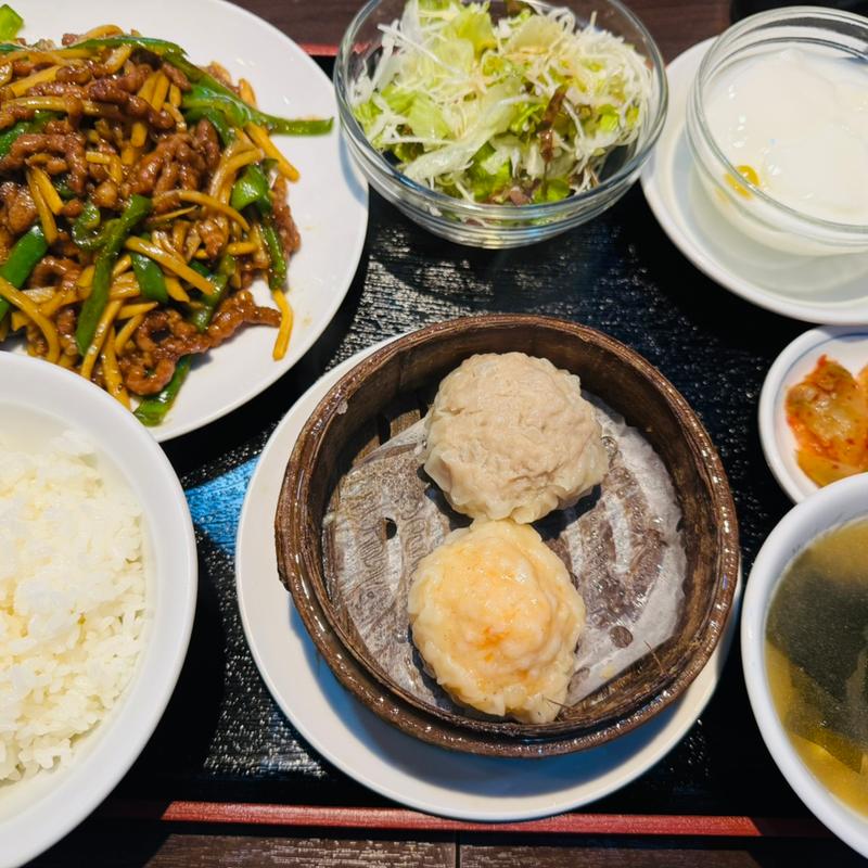 Aランチ(桂林餃子満足)