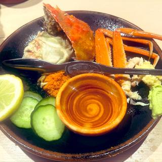 特大セコかに酢の物ハーフ