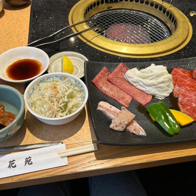 りかえん上ランチ(利花苑 大名本店)