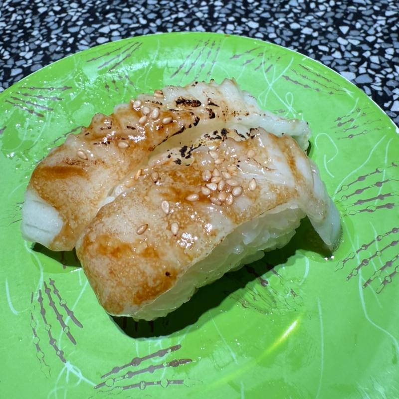 炙りえんがわ　焦し醤油(根室花まる 大同生命札幌ビルmiredo店)