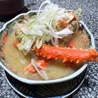 たらば蟹の鉄砲汁　小盛り(根室花まる 大同生命札幌ビルmiredo店)