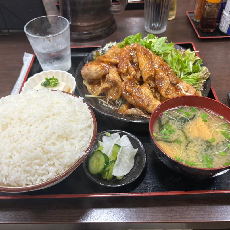 生姜焼き定食(久美食堂 本店 )