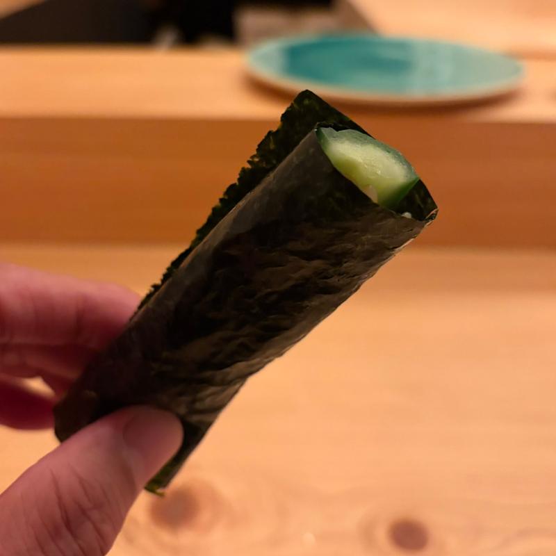 野菜巻き(鮨おにかいたすいち(＋1))