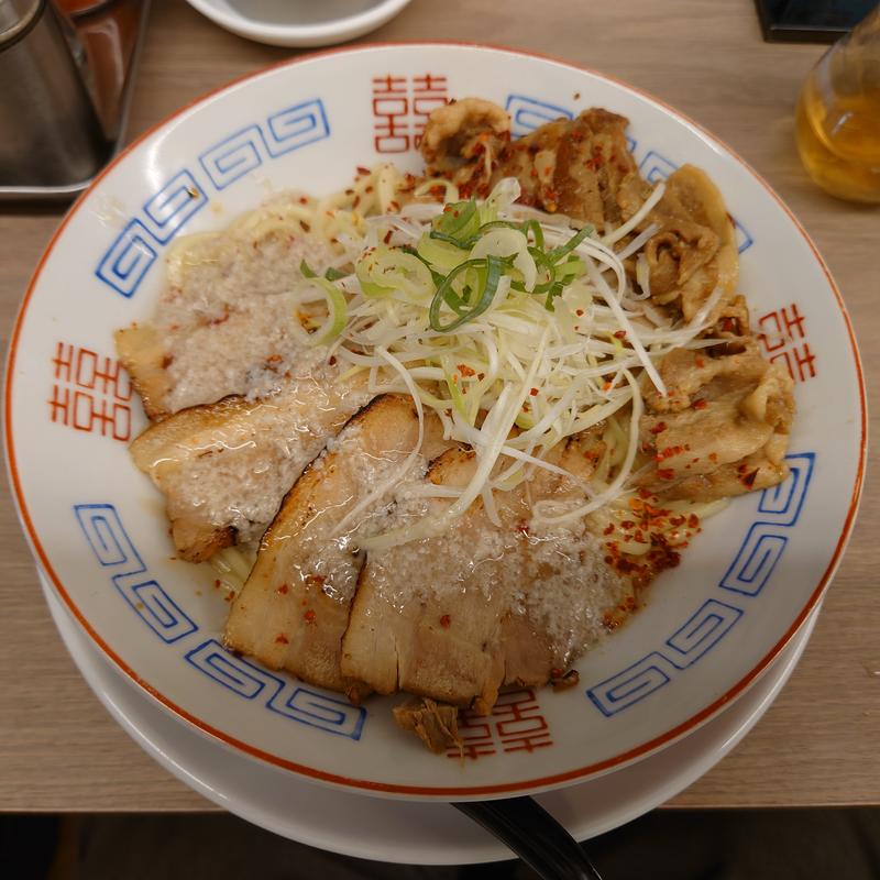 焼豚まぜそば(麺時しゅき)