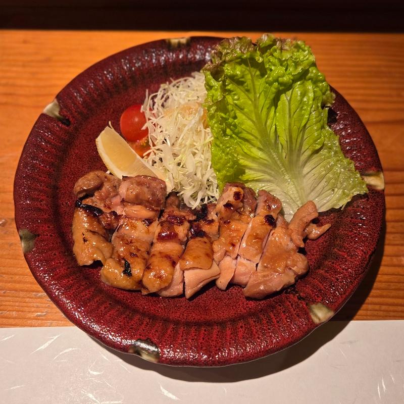 地鶏柚庵焼き(おばんざい だるま)