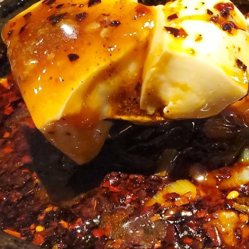 石鍋麻婆豆腐ライス(麻辣川府～マーラーセンフ～ 銀座インズ店)