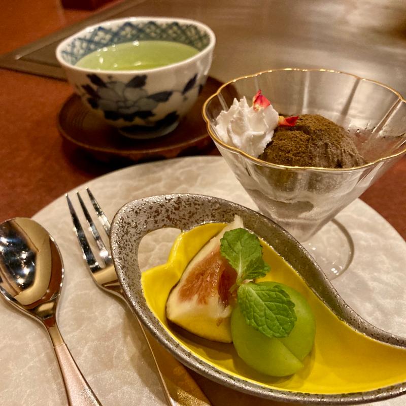 デザート(人形町今半 人形町本店)