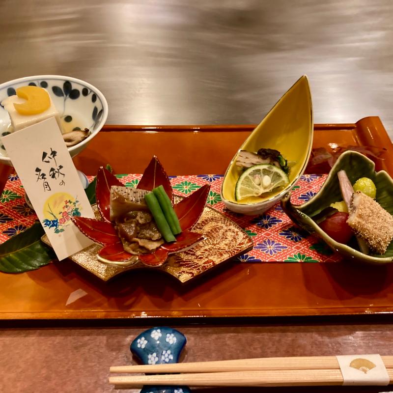 前菜盛り合わせ(人形町今半 人形町本店)