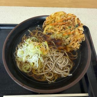 かき揚げそば