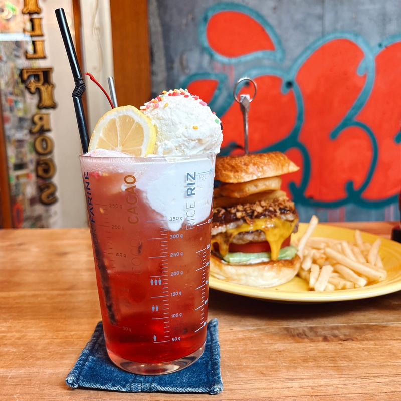 クランベリーソーダフロート(ILL FROGS)