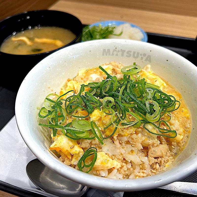 鶏そぼろたまご丼(松屋 仙台五橋店 )