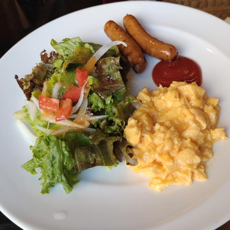 モーニングプレートＡ(ジロー珈琲 豊四季店)