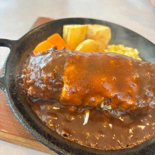 ハンバーグカツレツセット