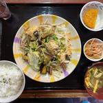 Bランチ 茄子味噌炒め定食