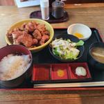 から揚げ食べ放題定食(諸国銘酒処 和bistoro たくみ（匠味）)