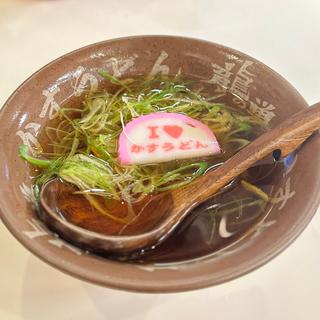 かすうどん　うどん抜き　梅干し