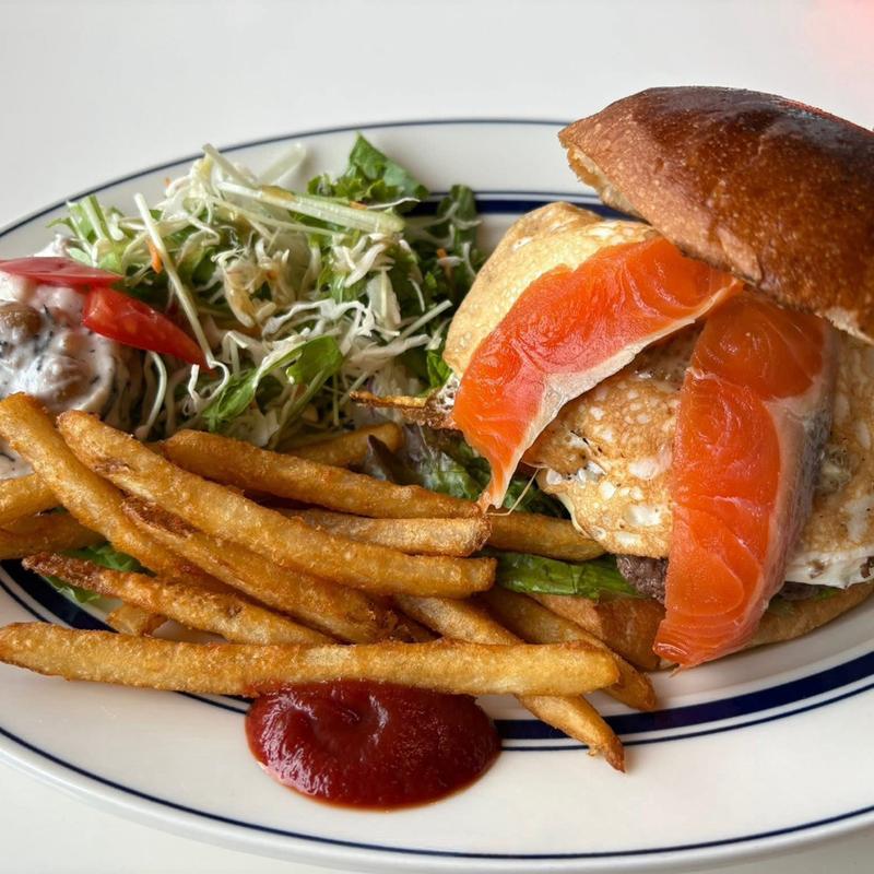 信州安曇野バーガー(American Diner B-Pono ビーポノ)