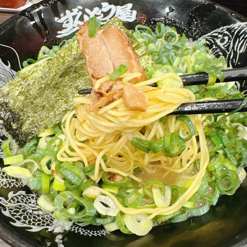 ねぎラーメン(ラー麺ずんどう屋 梅田堂山)