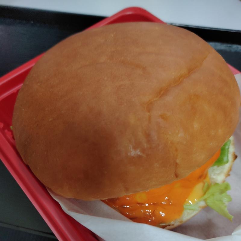 お月見フルムーンバーガー(コメダ珈琲店 渋谷道玄坂上店)