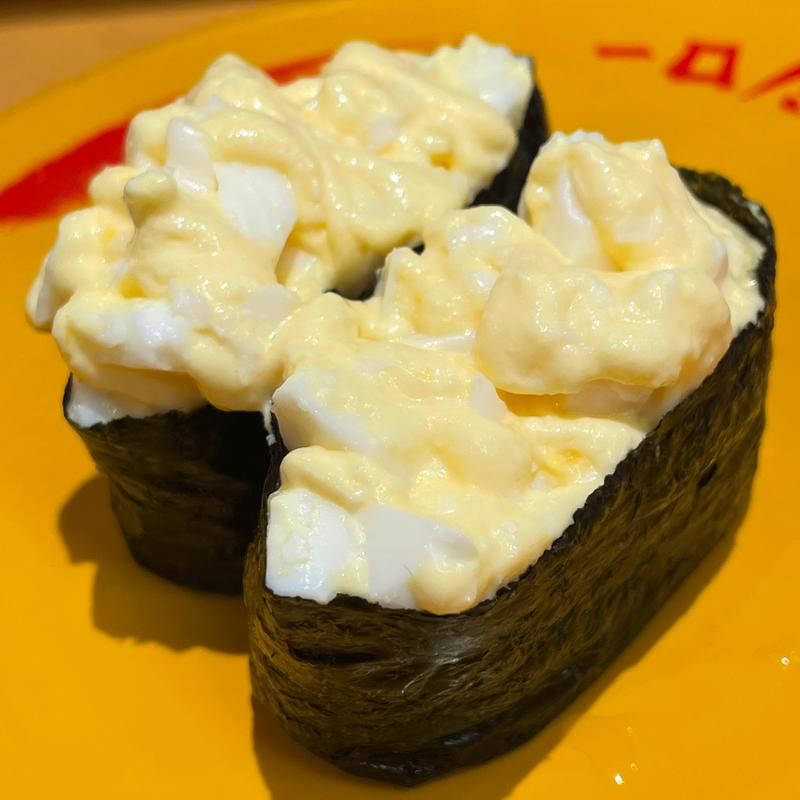 たまごサラダ軍艦(スシロー 札幌パルコ店)
