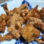 若鶏皮の唐揚げ