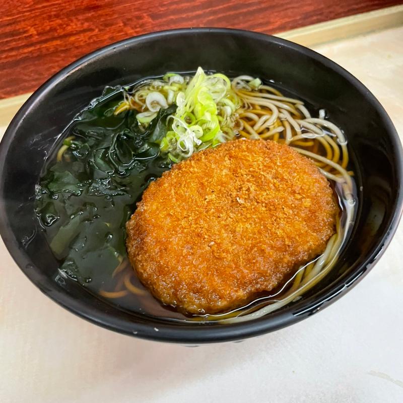 コロッケそば(名代 箱根そば 秋葉原店)