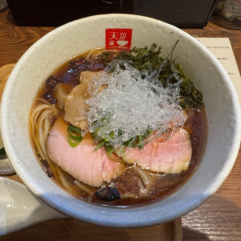 冷しらあめん(しょうゆ)(麺処 天川)