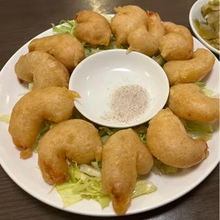 酥炸蝦仁(エビのサクサク揚げ)(中華飯店　靉龍 )