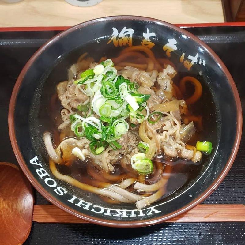 牛肉蕎麦(諭吉そば Yukichi Soba（旧店名：自家製麺そばっちゃん）)
