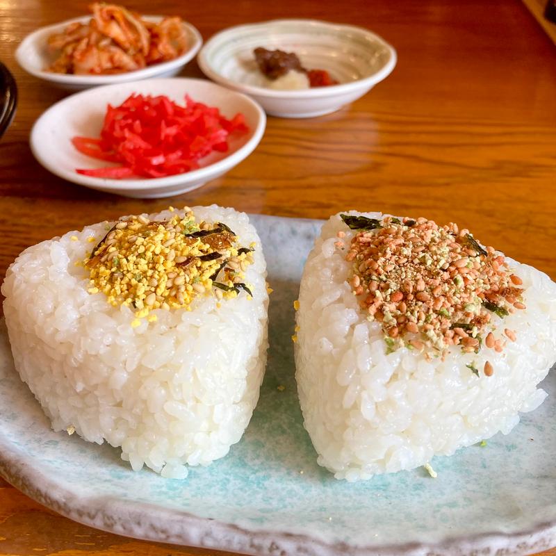 おにぎり無料サービス中(1個or2個)(ラーメン大和 松原店)