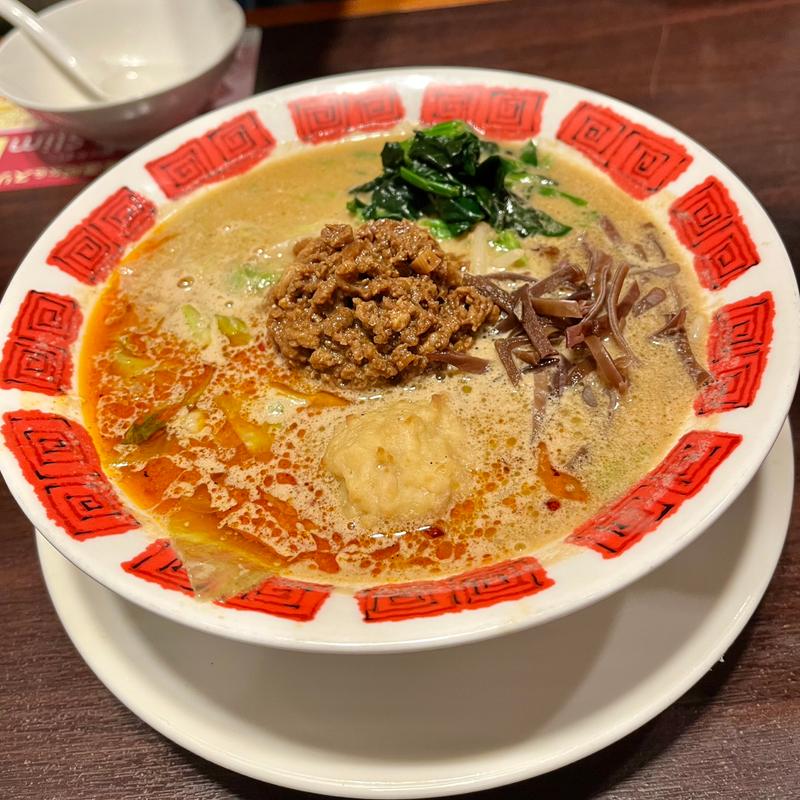 濃厚！極み担々麻辣湯（トッピング油条なし）(バーミヤン 博多ミスト店)