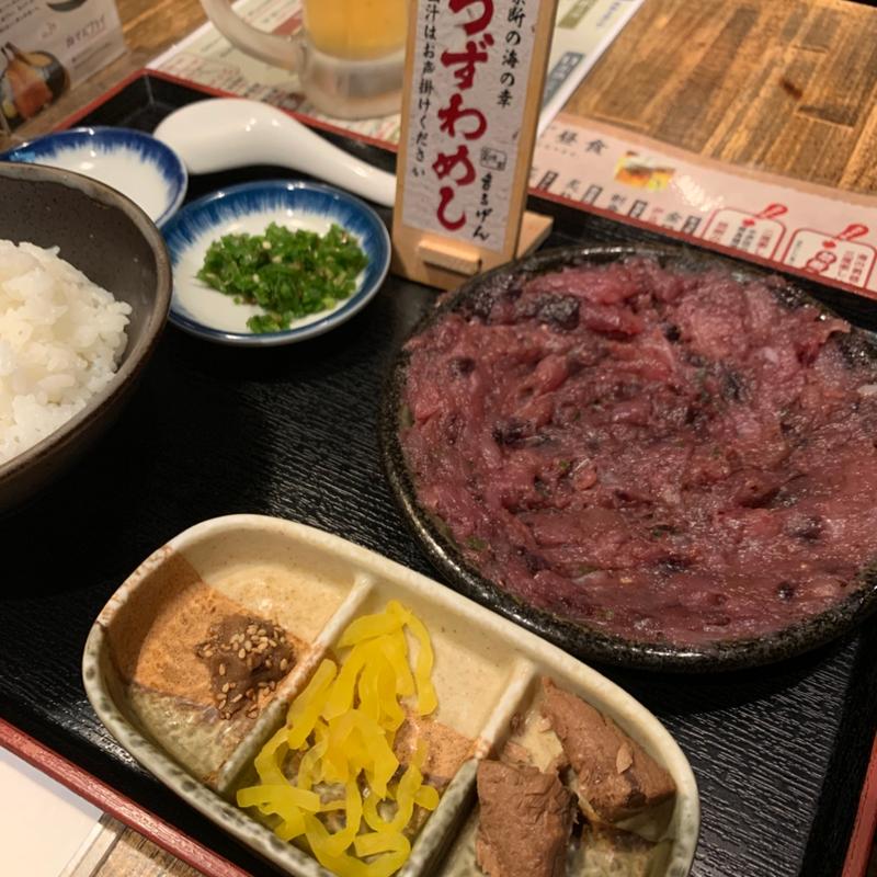 解禁！ うずわ定食(楽味家 まるげん)