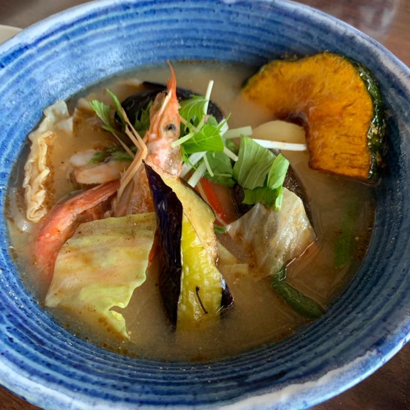 北海シーフードのスープカレー(南葉亭)