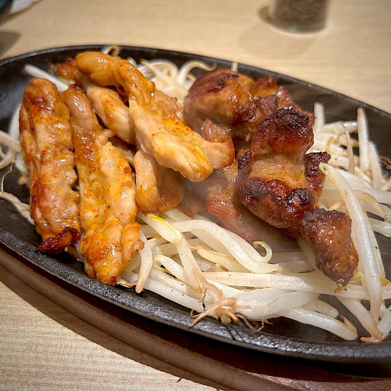 赤から鶏セセリ焼＆赤からハラミ焼(赤から仙台マーブルロード店)