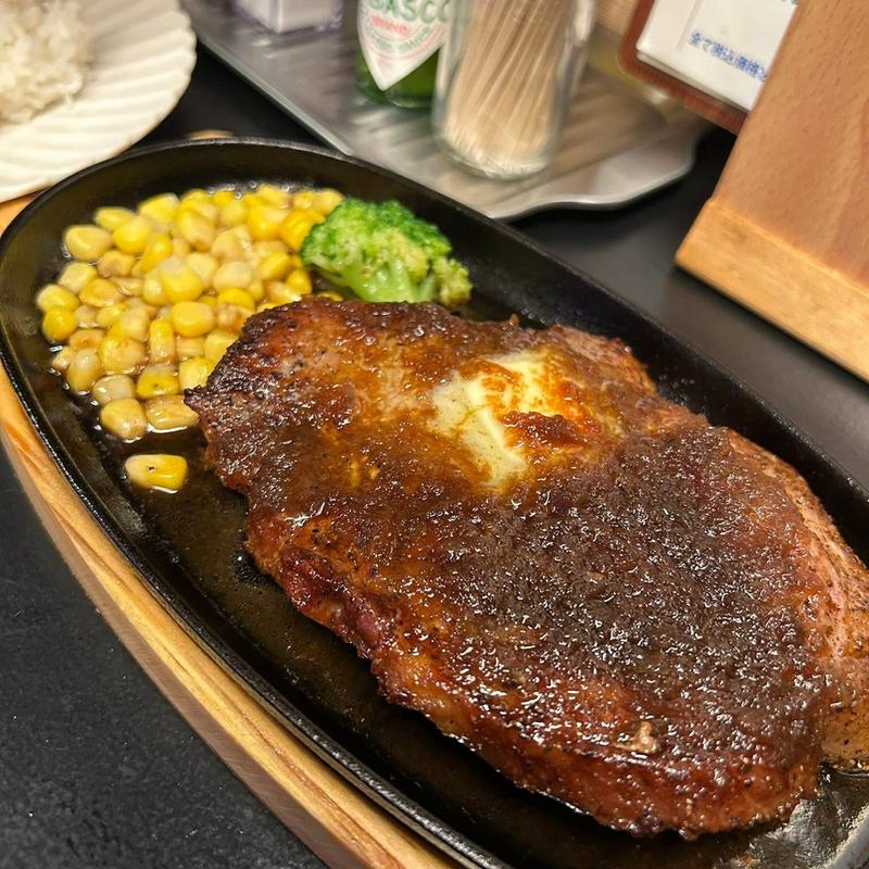 mingoの牛ステーキ 350g ライス 中(mingo)