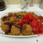 カツシウマイカレー 大盛り