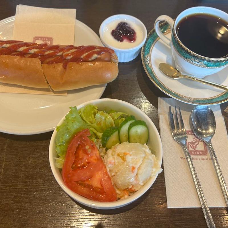 モーニングセット(Cafe 季庵 くずは本店)