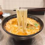 濃厚鶏白湯灼熱の担々麺(初級編)